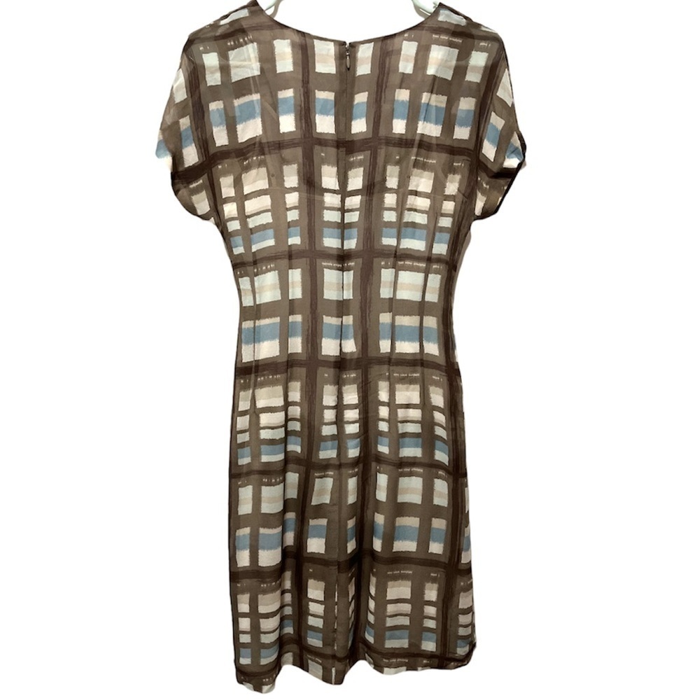 Banana Republic Abstract Pleated Dress - Picture 3 of 11
